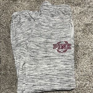 PINK Victoria's Secret Men's Heathered Gray Sweater